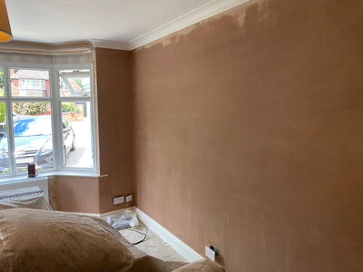 Dry lining plasterboarding partition