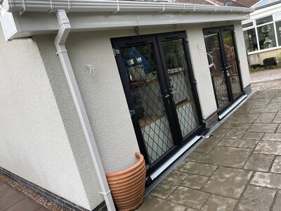 Durable external wall rendering work